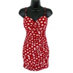 Polka Dot Mini Dress